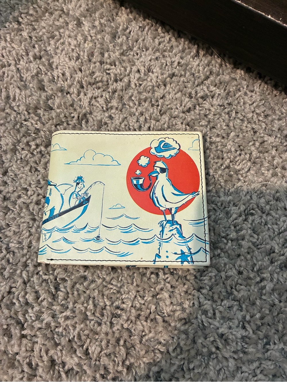 Men's QuickSilver Illustrated Wallet